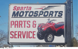 New Gulf Development Sign Sparta Motosports