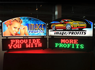 Car Shop Indoor Combo Plastic Digital Sign