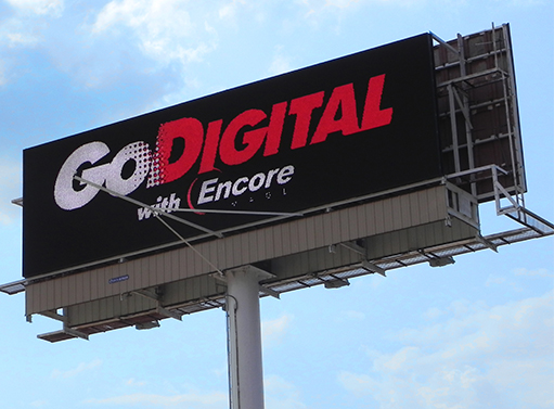 Go Digital Single Sided Business Sign