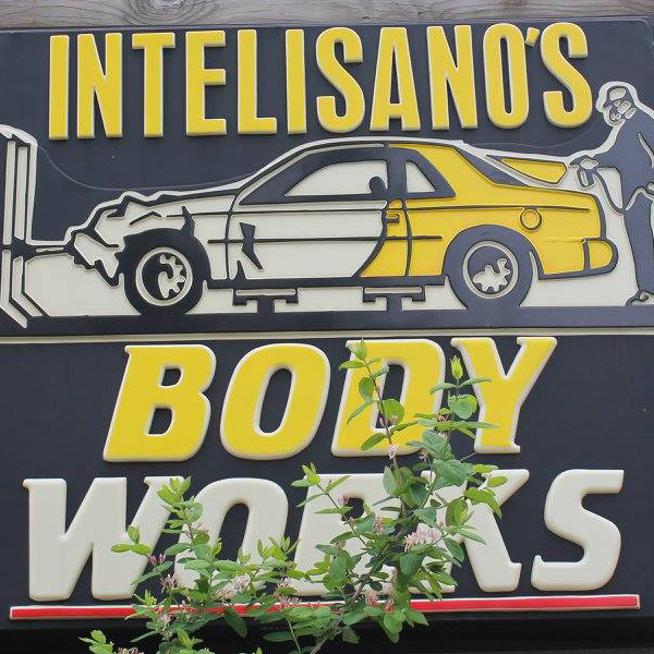 Intelisano's Body Works Sign