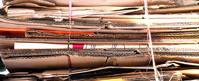 5-28 Stack of Cardboard Boxes