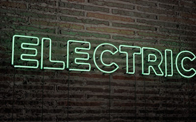 Electric Sign Outside of Stadium